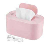 Chauffe-lingettes USB - Distributeur à température contrôlée, dispositif compact de lingettes chaudes, réchauffeur portable à affichage LED, outil d'hygiène pratique | Accueil Crèche Voyage Garderie
