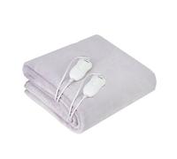 Adler Chauffe-lit électrique double AD-7426, 120 W, 3 niveaux, lavable, 150 x 160 cm, perle