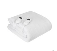 Chauffe-lit électrique 160x180cm 8 température minuteur Lavable 170W,, CR 7421, 170, Blanc