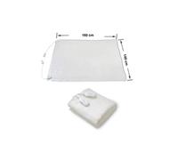 Surmatelas Chauffant Double - SOTECH - 160 x 140 cm - 2x60W - Blanc - 3 niveaux de chauffage