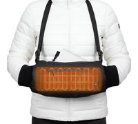 Chauffe-mains chauffant avec batterie rechargeable de 10 000 mAh - Chancelière électrique chauffante pour football, golf, concert - Cadeau éléphant blanc - Poche chauffante pour homme et femme