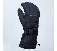 Chauffe-mains chauffant pour l'hiver - Contrôle thermique - Écran tactile - Polaire chaude - Imperméable - Antidérapant - Avec boîte à piles amovible - Trois niveaux de chauffage - Sangles réglables