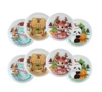 Chauffe-Mains Click - 8 Pièces De Bouillottes Confortables Avec Animaux Mignons | Pack de Chaleur Click Chauffe-Mains | Pour La Famille Les Adultes Les Hommes Les Femmes L'Extérieur Les