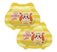 Chauffe-mains de dessin animé, chauffe-mains d'hiver - Coussin chauffant portable à motif animal 2 x animaux,chauffe-pieds longue durée, accessoires chauds d'hiver portables pour les activités de
