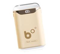 Chauffe-mains de poche - 3000 mAh - Affichage numérique LED - Rechargeable | Chauffe-mains chaud pour Noël, plein air, golf, camping, chasse, chasse, golf en plein air