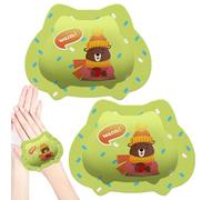 Chauffe-mains d'hiver, chauffe-mains et pieds, coussin chauffant portable à motif animal 2 x | Chauffe-mains de poche longue durée, chauffe-mains portables pour l'intérieur et l'extérieur
