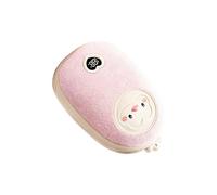 Chauffe-Mains électrique - Design Beige Rose Clair, Chauffage alimenté par USB, Chauffe-Mains de Poche Compact | Fil Chauffant électrique d'une durée de 3 à 6 Heures, pour l'hiver pour Les