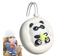 Chauffe-mains électrique Panda | Chaufferettes de poche - Chauffage rapide 2 réglages de poche électrique 1800 mAh Chauffage de poche électrique rechargeable pour le camping