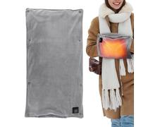 Chauffe-mains électrique rechargeable - Gants chauffants USB, sacs chauffants pour les mains, trois coussins chauffants, appareil thermique rechargeable, chauffage personnel portable, chauffants