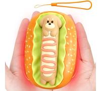 Chauffe-mains électronique | 3 niveaux 2000 mAh Power Bank Chauffage portable - Chauffage des mains en forme de hot-dog | Pour les trajets à l'école, la maison, le bureau, le camping en plein air