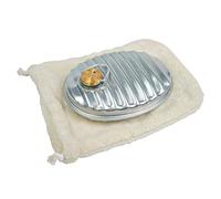 Chauffe-mains En Métal, Bouillotte De 2,4 L Avec Sac D'isolation Thermique En Peluche, Douleur Aux Épaules Et Aux Pieds Des Mains, Pot Chaud For Camping En Plein Air, Sac D'eau Chaude Chauffante, Comp