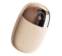 Chauffe-mains en peluche confortable et doux - Rechargeable par USB - Pour l'hiver - Chauffage de bureau