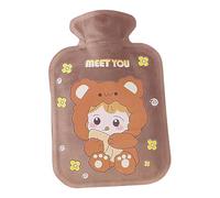 Chauffe-mains en peluche pour l'hiver - 500 ml - Chauffe-lit avec coussin chauffant doux