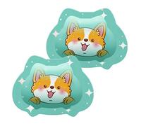 Chauffe-mains et pieds - 2 coussins chauffants portables avec motif animal - Chauffe-mains portables - Chauffe-mains de poche pour les activités de plein air ou les trajets quotidiens