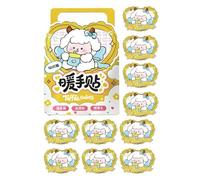 Chauffe-Mains Pack de Chaleur,10 Pièces Sachets Chauffants Portables à Activation d'Air Design Cartoon - Chauffe-Mains de Poche pour Extérieur | pour Dortoir Bureau École Camping Randonnée Pêche