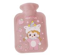Chauffe-Mains Peluche Remplissable À Eau Chaude Coussin Chauffant Souple De | 500ml Utilisation Pour Le Lit, Les Pieds Et La Taille