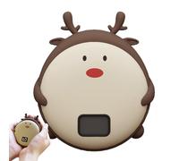 Chauffe-mains portable - Banque de puissance portable de 10 000 mAh | Chauffage d'extérieur avec affichage numérique - Pour hommes et femmes, camping, randonnée, golf, maison, hiver, climat froid