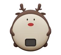 Chauffe-mains portable, batterie externe 10 000 mAh, petit chauffage avec écran numérique, pour camping, randonnée, golf, extérieur, maison, Noël, hiver, climat froid femme