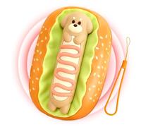 Chauffe-mains portable, chauffage de poche à 3 niveaux 2000 mAh, chauffage rapide en forme de hot-dog pour les déplacements, l'école, la maison, le bureau, l'extérieur, le camping