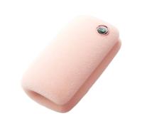 Chauffe-mains portable sans eau électrique USB en peluche | 32 x 22 cm | Poche chauffe-mains 3 niveaux de chauffage sans eau | Manchon chauffant USB en peluche douce pour la maison