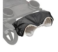 Chauffe-mains pour poussette, gants de poussette, gants, manchons de poussette avec matériau en peluche chaude, intérieur en polaire imperméable, chauffe-mains pour toutes les poussettes. Accessoires