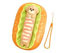 Chauffe-mains rechargeable - Chauffage de poche à chauffage rapide, appareil électrique chaud, chauffage mignon style hot dog avec niveaux de température, temps froid avec taille portable, solution de
