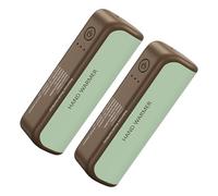 Chauffe-Mains Rechargeable, Réglable 3 Modes Coussin Chauffant, 1 Paire de Chauffe-Mains électrique Rechargeable, pour Voyage Sports Randonnée Extérieur Trajet Quotidien Camping Pêche