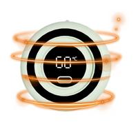 Chauffe-Mains Rechargeables - Chauffe-Mains Électriques | Ćhauffe -Máins Portable, Cħauffe -Màins De Poche avec 3 Modes De Chauffage, Cadeaux d'hiver Cħauffe -Màins pour Hommes Et Femmes, Miroir De