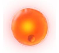 Chauffe-Mains Réutilisable - 3.94 inches Chauffe-Poche Portable | Dispositif Chauffant PVC - Accessoire Orange activé par métal al pour Plein air randonnée Camping Sports Hiver Mains c