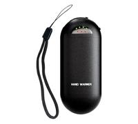 Chauffe-Mains Réutilisables 2 en 1 Batterie Nomade Réutilisable Sûre | Chauffe-Mains Électroniques Rechargeables Par Temps Froid Camping Randonnée Pêche Ski Chasse Maison Hommes