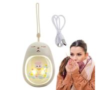 Chauffe-mains USB, chauffe-mains rechargeable | Chauffe-mains rechargeables portables en forme de dessin animé, longue durée, 1200mAh,Outil de réchauffement portable réglable à chauffage rapide pour g