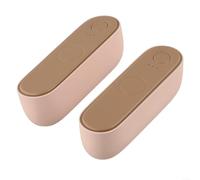 Chauffe-mains USB portable 3000 mAh avec 3 réglages de chaleur réglables 45 °C/55 °C/60 °C, design amovible 2 en 1 pour voyage en plein air, noir (rose)