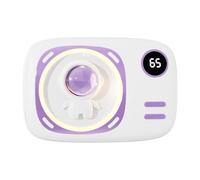 Chauffe-mains USB rechargeable | Chauffe-mains USB portable de 5 V avec lumière , paquet de batterie de chauffe-mains multifonction avec câble de charge