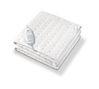 Beurer TS 19 Chauffe-Matelas 1 Place, 130 x 75 cm, Surmatelas chauffant, 3 Niveaux de Température, Système de Sécurité, lavable en Machine