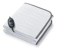 Beurer Chauffe-matelas TS 24 Green Planet – 150 x 80 cm – 3 niveaux – Polaire recyclée – Blanc