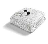 Chauffe Matelas - Chauffant Confort Surmatelas Chauffant - Imetec - 2 Places Adapto, 150x160 Cm - 6 Températures Chauffage Rapide - 100% Coton - Température Const