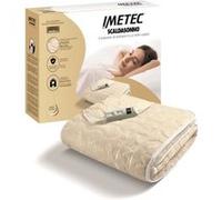 Chauffe Matelas - Chauffant Confort Surmatelas Chauffant - Imetec - Chauffe-Lit Pour Lit Double 150 X 80 Cm - 2 Commandes Avec 2 Températures - Lavable