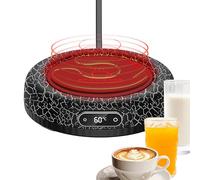 Chauffe-Mug À Café,60W Réchauffage de Nourriture - Dessous de Verre Chauffant USB Intelligent | pour Salon Chambre Bureau Cuisine Bar Table Bureau Thé Lait Chocolat Chaud Cadeau Maison Noë l