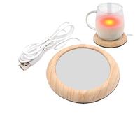 Chauffe-Mug | Électrique Alimentée par USB | Chauffe-Café Dessous de Tasse de Bureau - pour Thé Lait Boisson Maison Bureau Voyage Dortoir Appartement Anniversaire Noël