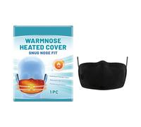 Chauffe-nez d'hiver, housse coupe-vent respirante, bouclier nasal thermique, avec utilisation par temps froid, pour les activités de plein air, la pêche, le camping, doublure intérieure douce, soutien