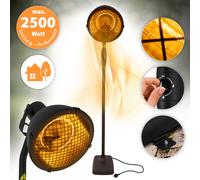 Chauffe-Patio Chauffage Radiant Emetteurs Terrassenheizer Électrique 2500W