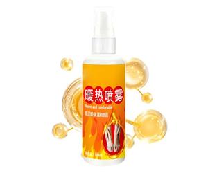 Chauffe-pieds, 100 ml, auto-chauffant pour les pieds, brume chauffante pour mollets, pour bureau, étude, travail, camping, pêche, voyage, exercice du matin, dortoir, lecture, regarder la télévision