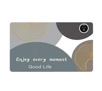 Chauffe-pieds 70W - 19,69 Pouces Chauffe-pieds Électrique 3 Réglages De Température, Arrêt Automatique, Tapis Sous Bureau & Temps Froid Maison, Bureau, Sous-sol, Lieu De Travail, Hiver, Chaleur Douce