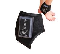 Chauffe-Pieds,Bandage Chauffant Pour Cheville Avec 5 Niveaux De Chaleur,Chauffe-Pieds Attelle Massante - Pour Voyage Après Exercice Bureau À Domicile Chambre Nuit Pieds Mollet Bras