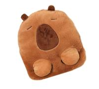 Chauffe-pieds chauffant en forme d'animal en peluche 2 en 1 | Coussin chauffant en peluche à 3 niveaux en forme d'animal pour femmes, maison, quotidien, hiver, temps froid