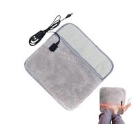 Chauffe-Pieds Chauffant Équipement 5 Réglages Pour Temps Froid | Coussin Chauffant Pour Pieds Électrique Avec Prise pour Adultes Personnes Âgées Mère Grand-Mère Lit Canapé Dortoir Sous le