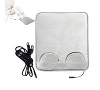 Chauffe-pieds | Chauffe-pieds électriques à chauffage rapide | Tapis thermique à température réglable pour tout le corps | Femmes Hommes Dortoir Bureau Salon Chambre