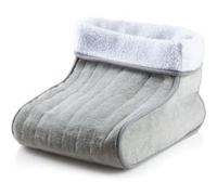 Chauffe Pieds Domo - Chanceliere - Gris - 3 Niveaux De Chaleur - Super Doux