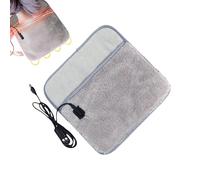 Chauffe-pieds électrique, 5 réglages réglables, lavable, coussin chauffant avec tissu en peluche doux, longs mots-clés pour sous le bureau, la nuit, solution confortable pour mère, adultes