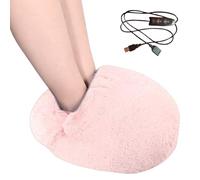 Chauffe-pieds électrique, chauffe-pieds chauffant électrique - Coussin chauffant pour pieds réglable à 3 vitesses | Chauffe-pieds, bottes chauffantes amovibles et lavables, enveloppement thermique